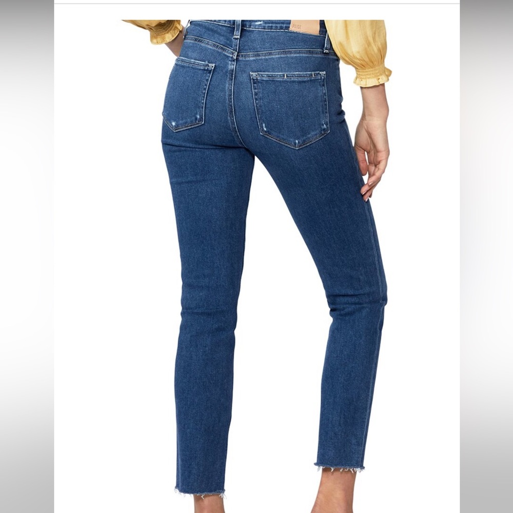 Paige Hoxton Slim raw edge Jean